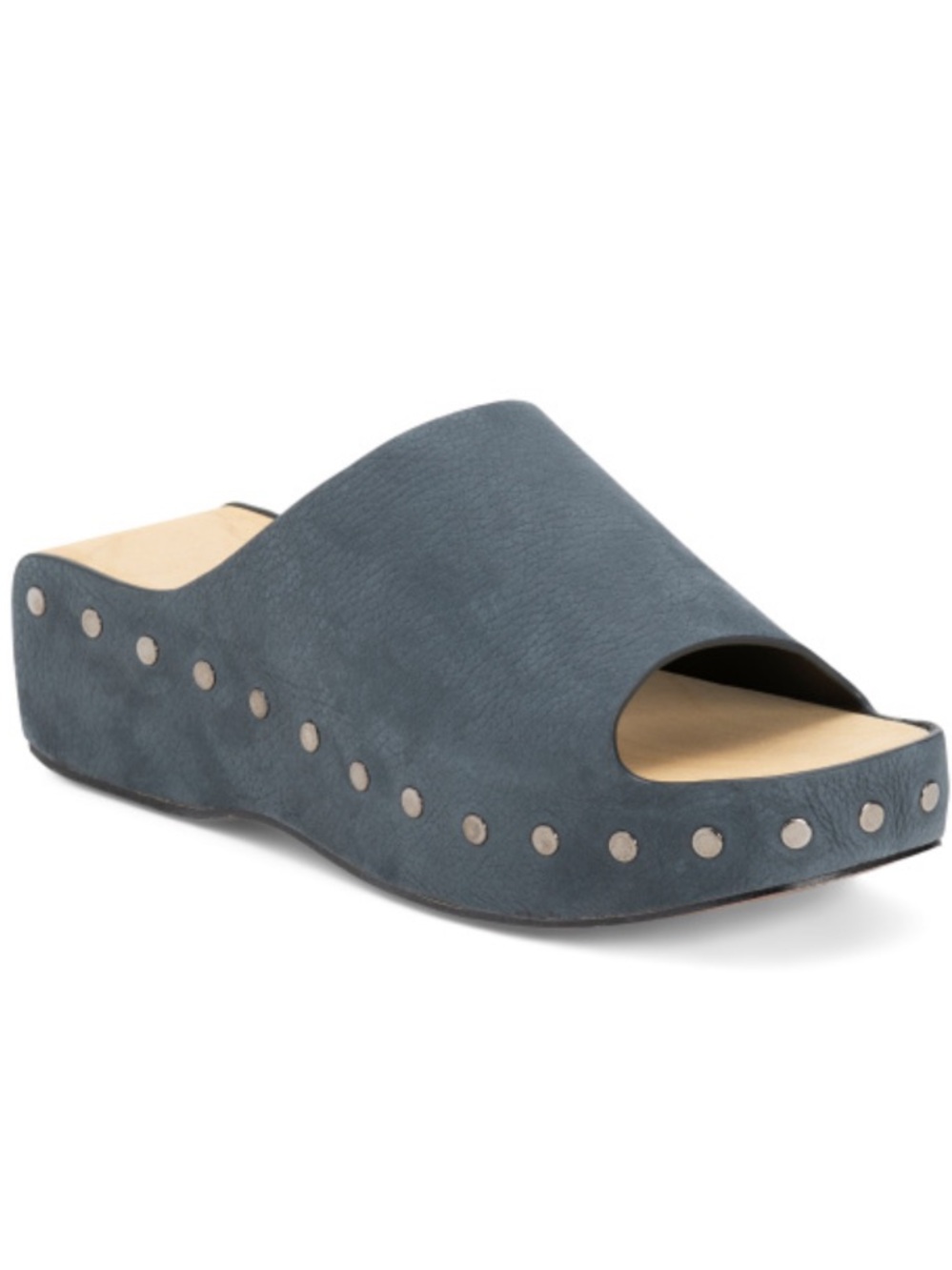 CLERGERIE PARIS Suede Flatform Mule Sandals